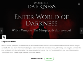 'worldofdarkness.com' screenshot