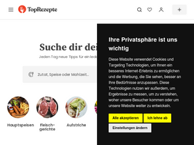 'top-rezepte.de' screenshot
