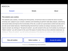 'kocca.it' screenshot