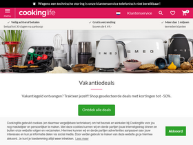 'cookinglife.nl' screenshot