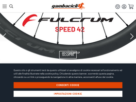 'gambacicli.com' screenshot