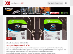 'hardwareluxx.de' screenshot