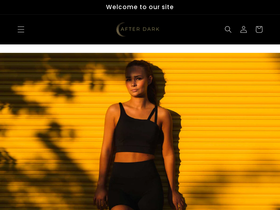 afterdarktanning.com homepage screenshot