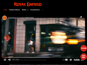 'royalenfieldco.com' screenshot