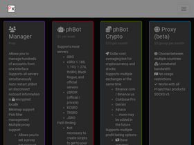 'phbot.org' screenshot