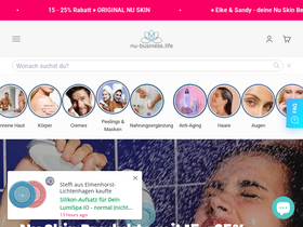 nu-business-life.de homepage screenshot
