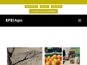 'efeagro.com' screenshot