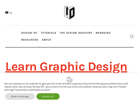 'lessonsindesign.com' screenshot