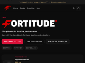 4ortitude.com homepage screenshot