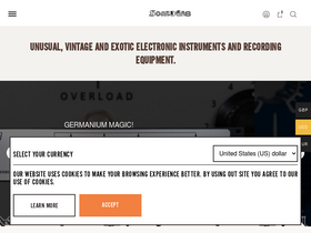 'soundgas.com' screenshot