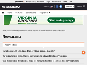 'newsarama.com' screenshot