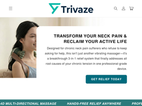 Trivaze website screenshot