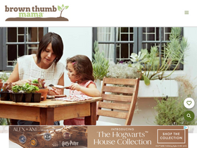 'brownthumbmama.com' screenshot