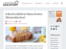 'kochtopf.me' screenshot