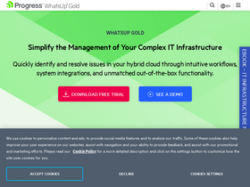 'whatsupgold.com' screenshot