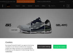 'sizeofficial.ie' screenshot
