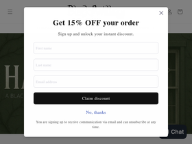 blackwillowgallery.com homepage screenshot