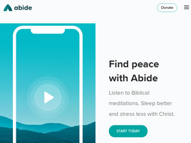 'abide.co' screenshot