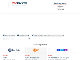 'tvtv.de' screenshot