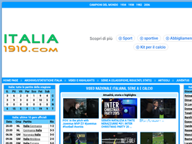 'italia1910.com' screenshot