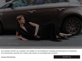 'thefrankieshop.com' screenshot