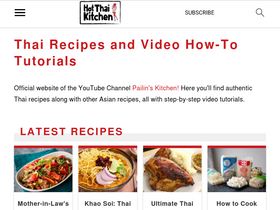 'hot-thai-kitchen.com' screenshot