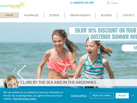 'vayamundo.eu' screenshot