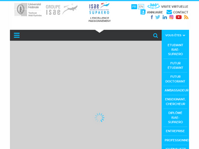 'isae-supaero.fr' screenshot