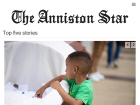 'annistonstar.com' screenshot