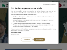 'mabanqueprivee.bnpparibas' screenshot