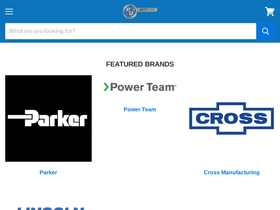 shopbbhydraulics.com homepage screenshot