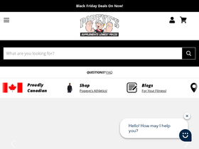 'popeyesedmonton.ca' screenshot