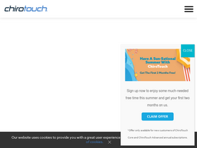 'chirotouch.com' screenshot