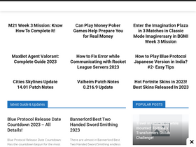 'gamingacharya.com' screenshot