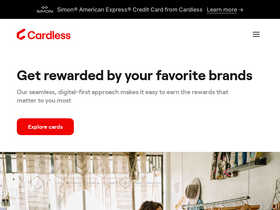 'cardless.com' screenshot