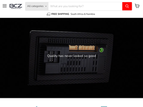 bakkies.co.za homepage screenshot