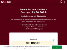 'sambla.se' screenshot