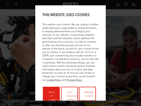 'mares.com' screenshot