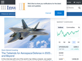 'investingdaily.com' screenshot