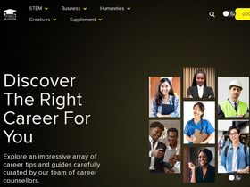 'degreesandcareers.info' screenshot