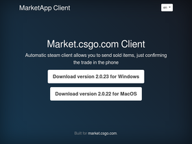 'marketapp.online' screenshot