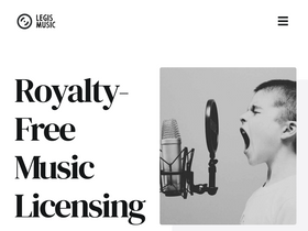 'legismusic.com' screenshot