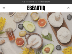 ebeautiq.com homepage screenshot