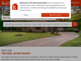 'realestatebook.com' screenshot