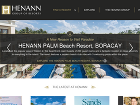 'henann.com' screenshot