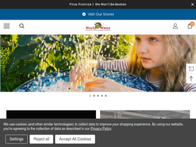 'worldofwater.com' screenshot