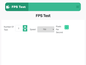'fpstest.org' screenshot