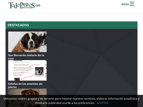 'todoperros.com' screenshot