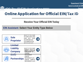 'taxid-us.com' screenshot