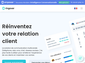 'ringover.fr' screenshot